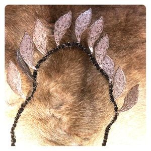 Bohemian ribbon necklace